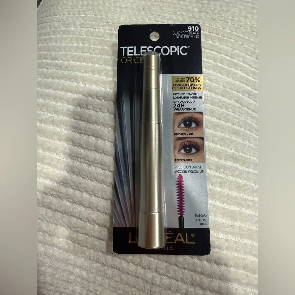 NEW Mascara Bundle L’Oréal Telescopic Original + CoverGirl LashBlast Volume - Picture 6 of 7